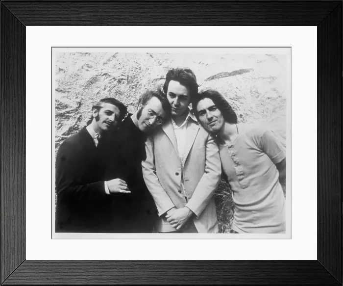 Framed Print : Beatles Portrait Framed Print : Beatles Portrait