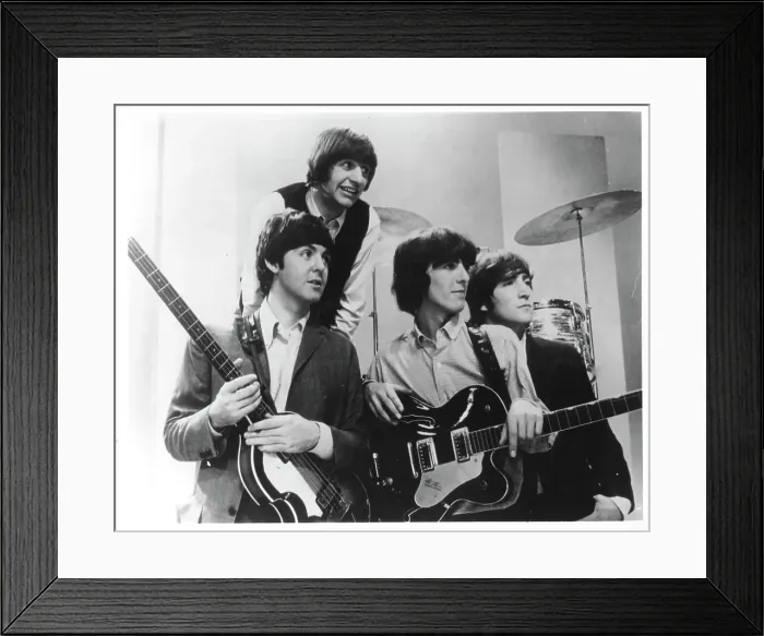 Framed Print : Beatles Portrait Framed Print : Beatles Portrait