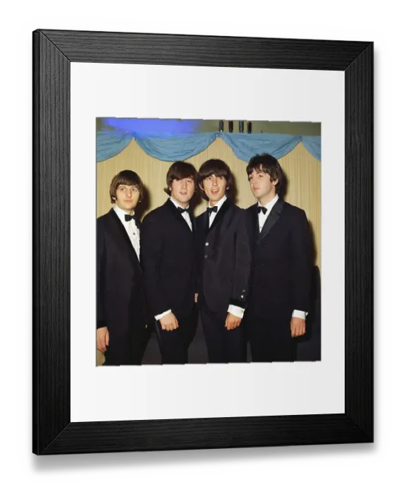 Framed Print : Beatles In Tuxedos Framed Print : Beatles In Tuxedos