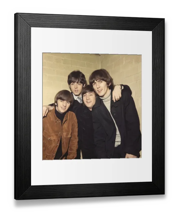 Framed Print : Beatles Portrait Framed Print : Beatles Portrait