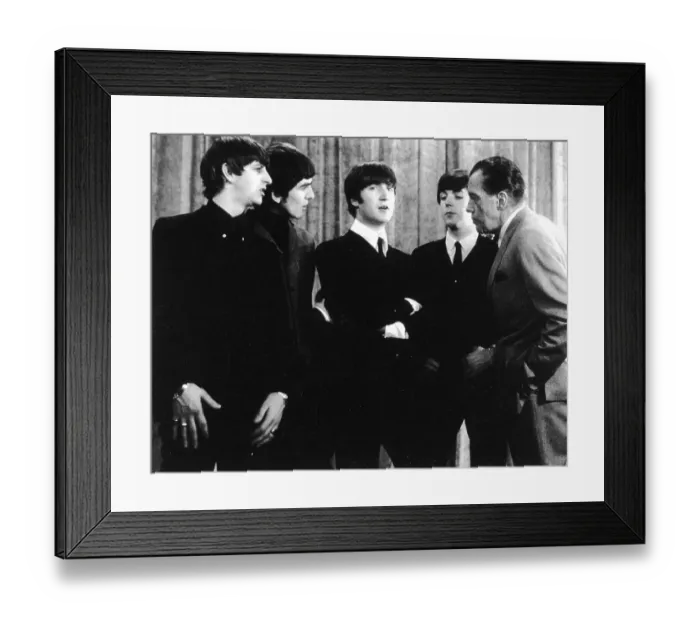 Framed Print : Beatles On The Ed Sullivan Show Framed Print : Beatles On The Ed Sullivan Show