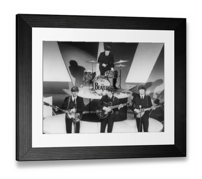 Framed Print : The Beatles Rehearse On The Ed Sullivan Show Framed Print : The Beatles Rehearse On The Ed Sullivan Show