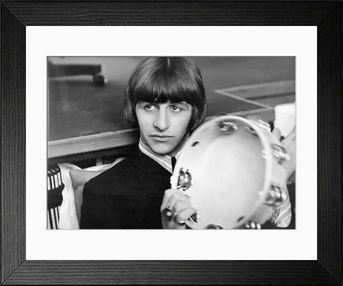 Framed Print : Portrait With A Tambourine Framed Print : Portrait With A Tambourine