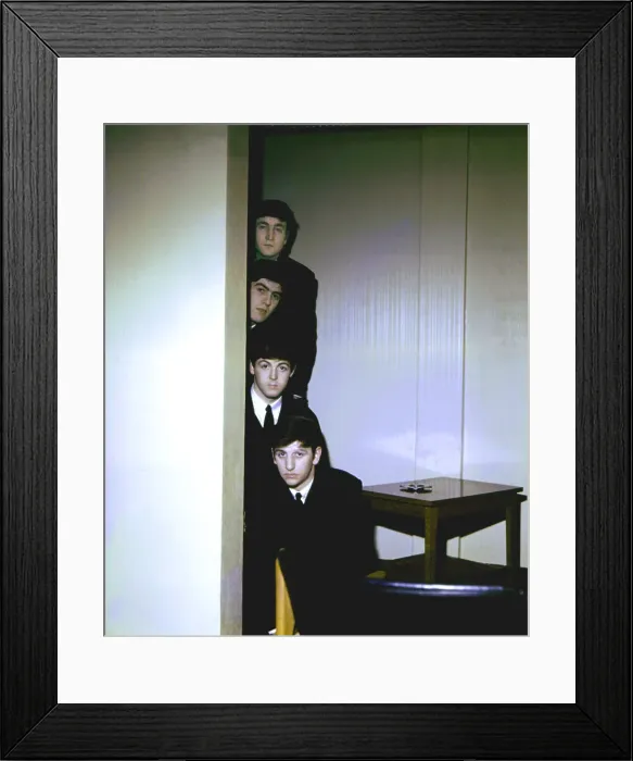 Framed Print : Beatles Portrait Framed Print : Beatles Portrait