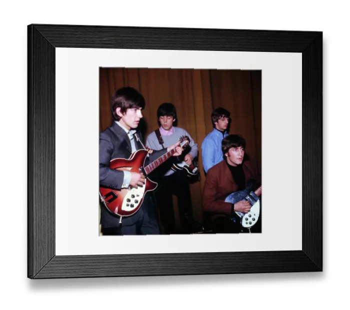 Framed Print : Beatles Rehearsing Framed Print : Beatles Rehearsing