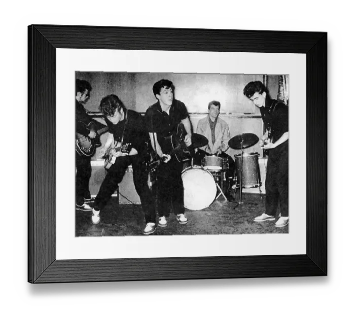 Framed Print : The Silver Beatles Framed Print : The Silver Beatles