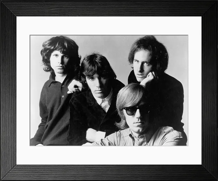 Framed Print : Rock Group The Doors Framed Print : Rock Group The Doors