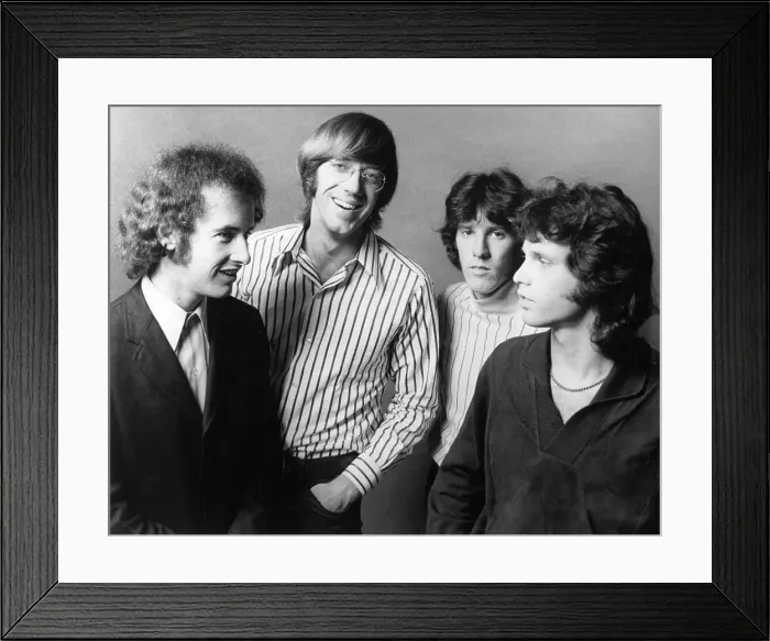 Framed Print : The Doors Portrait Framed Print : The Doors Portrait