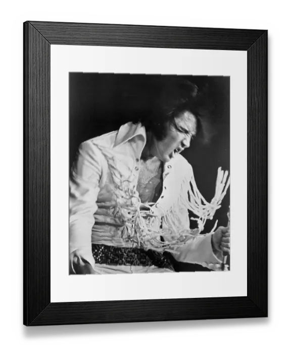 Framed Print : Rock and roll singer Elvis Presley Framed Print : Rock and roll singer Elvis Presley