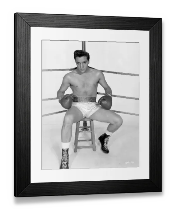 Framed Print : Elvis Presley in Kid Galahad Framed Print : Elvis Presley in Kid Galahad
