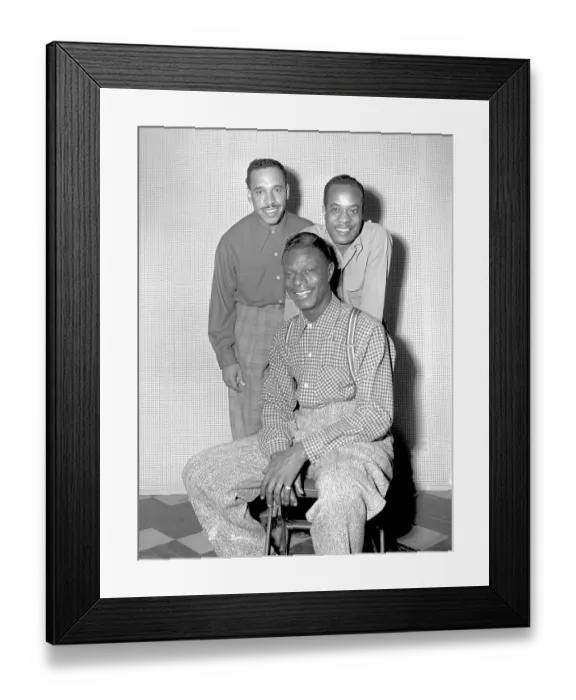 Framed Print : Nat King Cole Trio 2nd Lineup Framed Print : Nat King Cole Trio 2nd Lineup