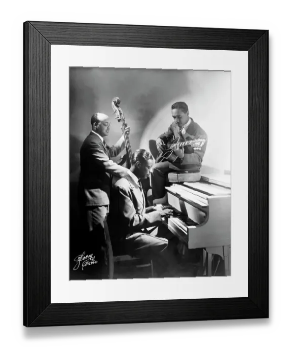 Framed Print : Nat King Cole Trio First Lineup Framed Print : Nat King Cole Trio First Lineup