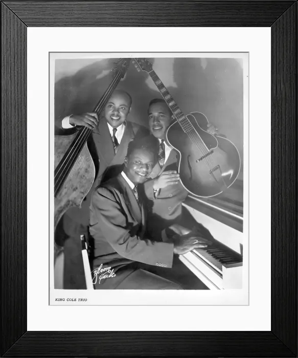 Framed Print : Nat King Cole Trio First Lineup Framed Print : Nat King Cole Trio First Lineup