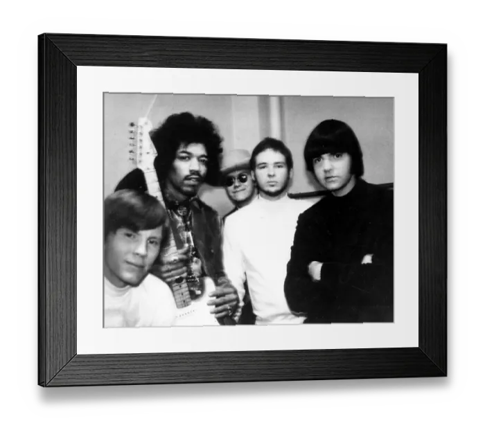 Framed Print : The Moving Sidewalks With Jimi Hendrix Framed Print : The Moving Sidewalks With Jimi Hendrix