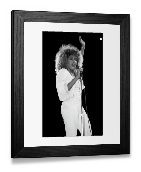 Framed Print : Tina Turner Live In Concert Framed Print : Tina Turner Live In Concert