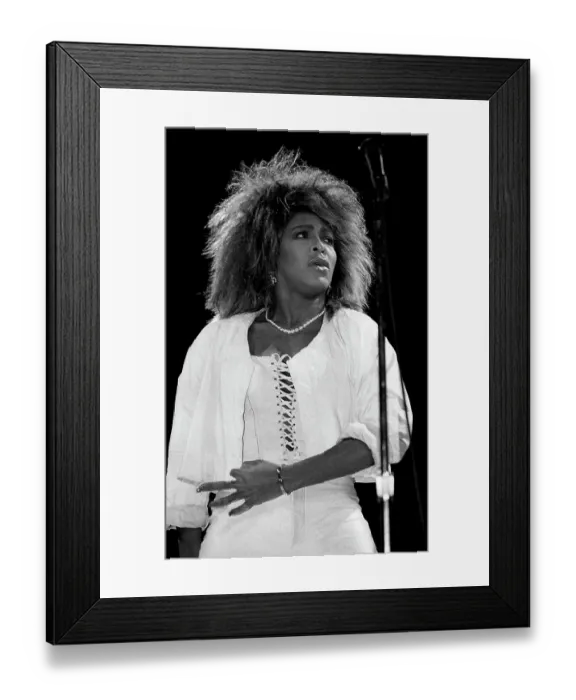 Framed Print : Tina Turner Live In Concert Framed Print : Tina Turner Live In Concert