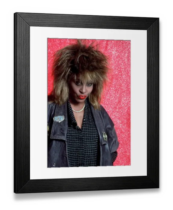 Framed Print : Tina Turner In Detroit Framed Print : Tina Turner In Detroit