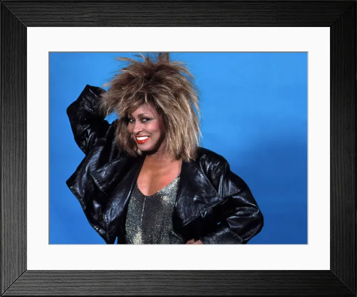 Framed Print : Tina Turner In Detroit Framed Print : Tina Turner In Detroit