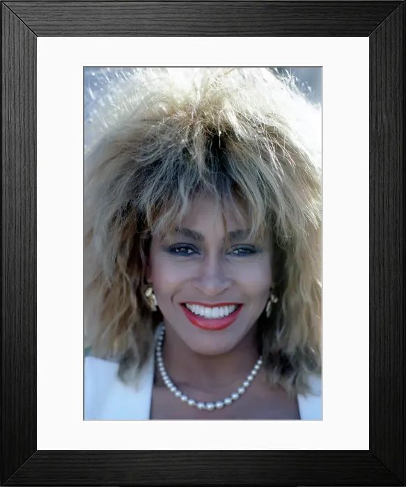 Framed Print : Tina Turner Portrait Framed Print : Tina Turner Portrait