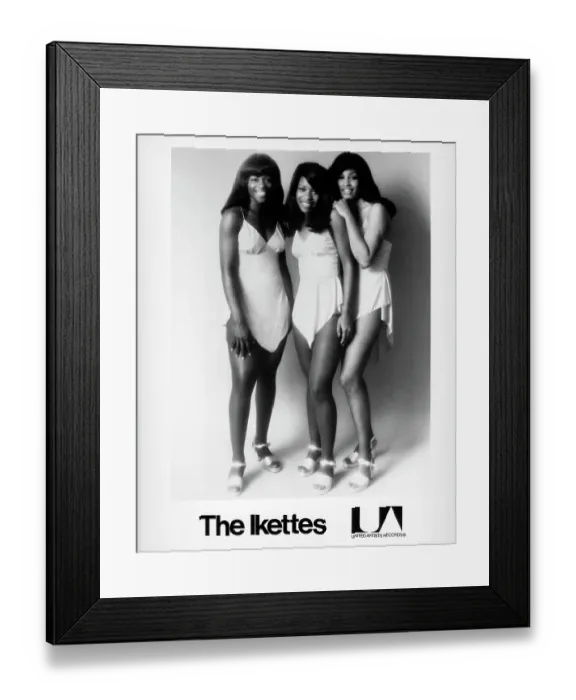Framed Print : The Ikettes Portrait Framed Print : The Ikettes Portrait