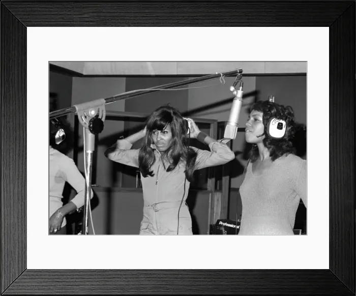 Framed Print : Ike & Tina Turner Recording at Bolic Sound Framed Print : Ike & Tina Turner Recording at Bolic Sound
