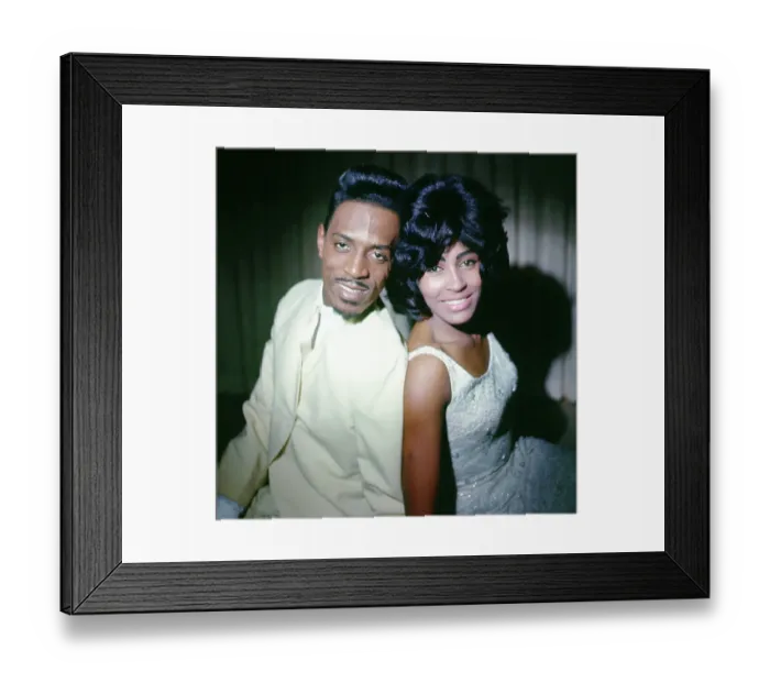 Framed Print : Ike & Tina Turner Portrait Framed Print : Ike & Tina Turner Portrait