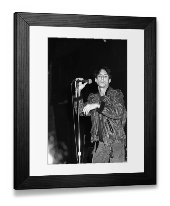 Framed Print : Iggy Pop Performs In LA Framed Print : Iggy Pop Performs In LA