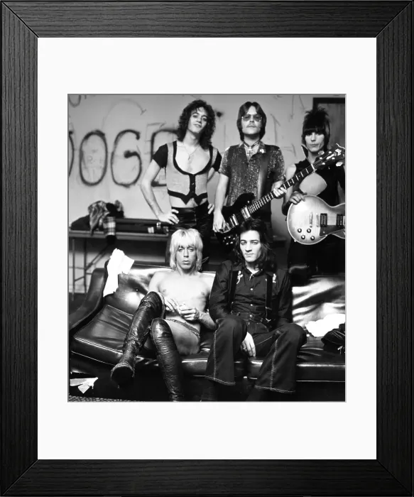 Framed Print : Iggy & The Stooges At The Whisky-A-Go-Go