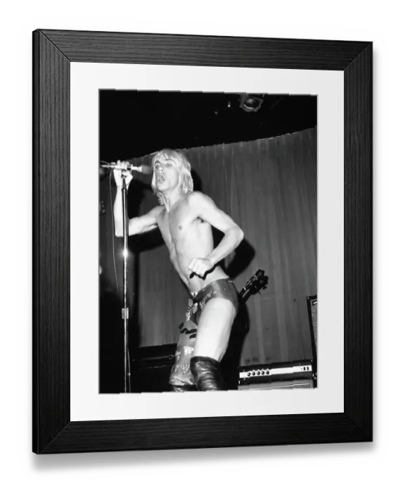 Framed Print : Iggy & The Stooges At The Whisky-A-Go-Go Framed Print : Iggy & The Stooges At The Whisky-A-Go-Go