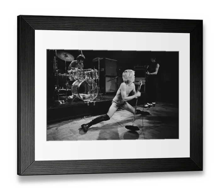 Framed Print : The Stooges Perform Live Framed Print : The Stooges Perform Live