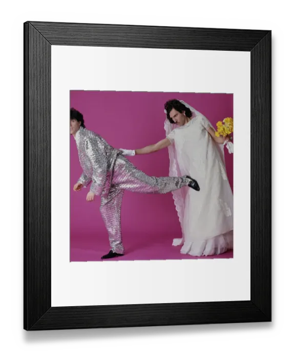 Framed Print : Sparks As Newlyweds Framed Print : Sparks As Newlyweds