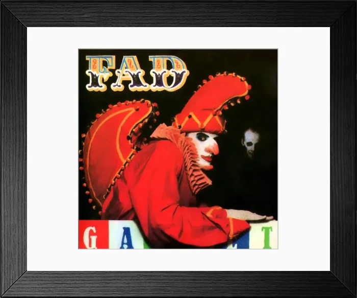 Framed Print : Fad Gadget Incontinent Album Cover Framed Print : Fad Gadget Incontinent Album Cover