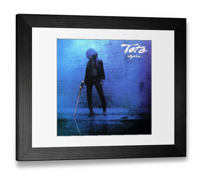 Framed Print : Album Cover for Toto's Hydra Framed Print : Album Cover for Toto's Hydra