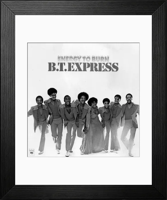 Framed Print : B.T. Express Energy To Burn Album Cover Framed Print : B.T. Express Energy To Burn Album Cover
