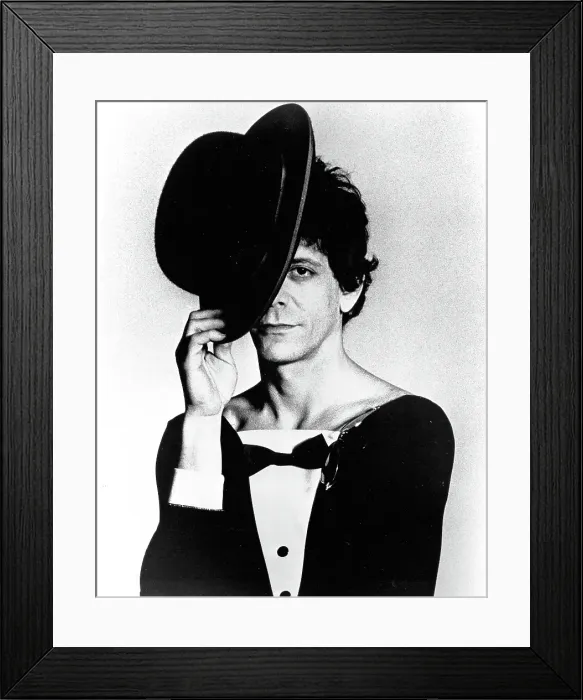 Framed Print : Lou Reed Portrait Session Framed Print : Lou Reed Portrait Session