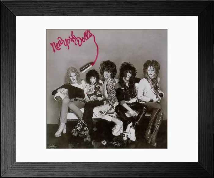 Framed Print : New York Dolls Framed Print : New York Dolls