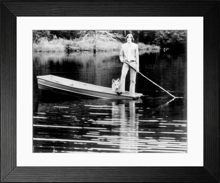 Framed Print : One Man Dog Album Cover Portrait Framed Print : One Man Dog Album Cover Portrait