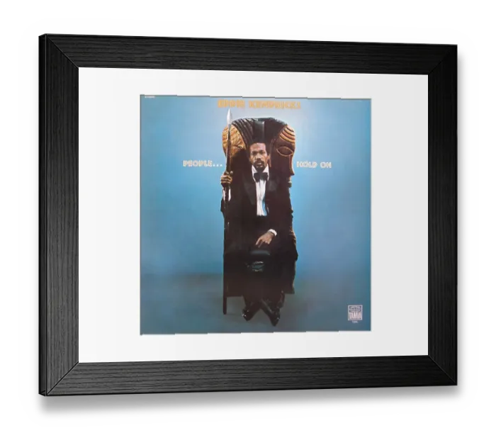 Framed Print : Eddie Kendricks People... Hold On Album Cover Framed Print : Eddie Kendricks People... Hold On Album Cover