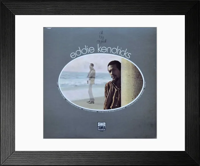 Framed Print : Eddie Kendricks All By Myself Album Cover Framed Print : Eddie Kendricks All By Myself Album Cover