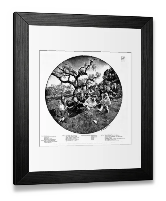 Framed Print : Grateful Dead Back Cover For Aoxomoxoa Album Framed Print : Grateful Dead Back Cover For Aoxomoxoa Album