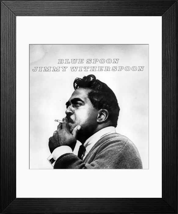 Framed Print : Blue Spoon Album Cover Framed Print : Blue Spoon Album Cover