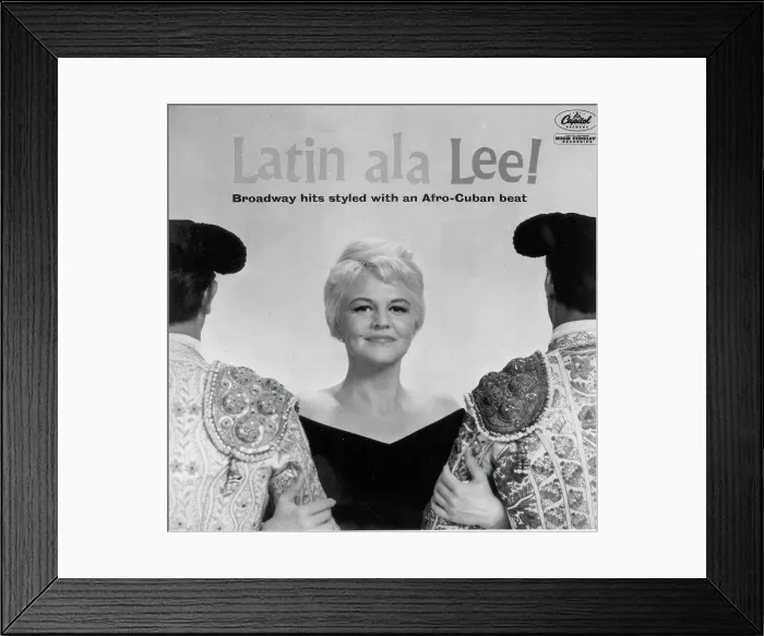 Framed Print : Album Cover For Latin Ala Lee! Framed Print : Album Cover For Latin Ala Lee!
