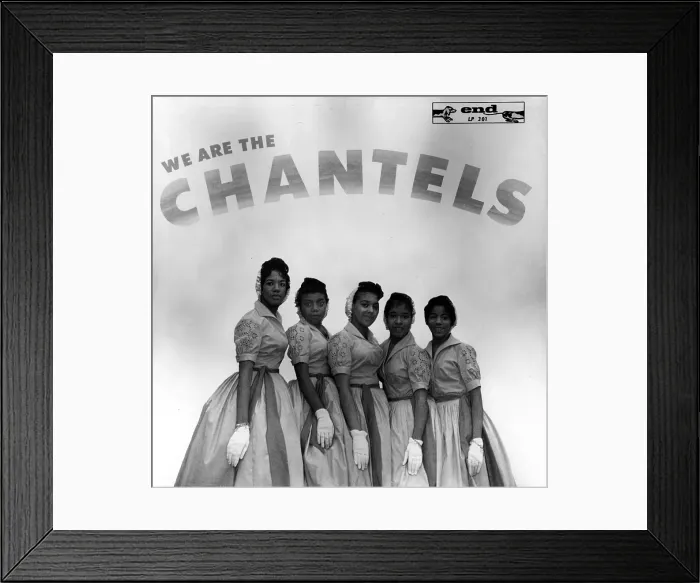 Framed Print : We Are The Chantels Album Cover Framed Print : We Are The Chantels Album Cover
