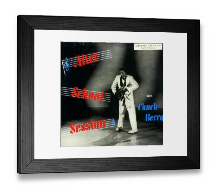 Framed Print : After School Sessions Album Cover Framed Print : After School Sessions Album Cover