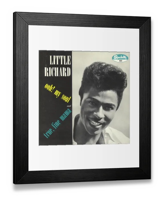 Framed Print : Ooh! My Soul & True, Fine Mama Album Cover Framed Print : Ooh! My Soul & True, Fine Mama Album Cover