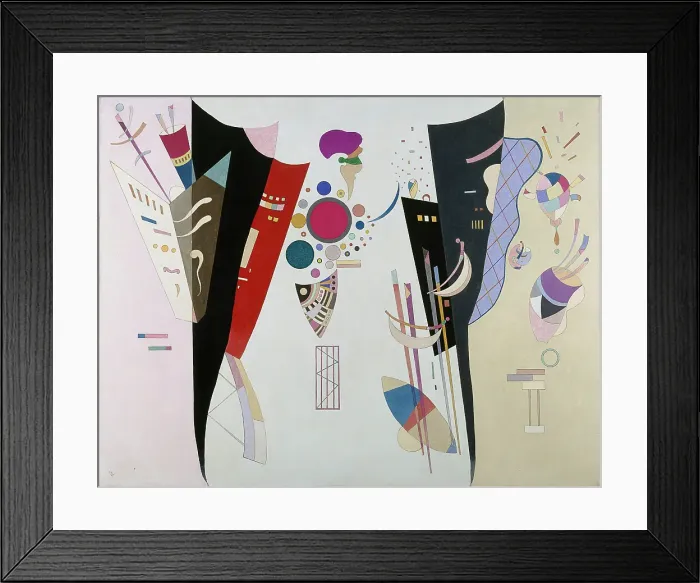 Framed Print : Accord Réciproque Framed Print : Accord Réciproque