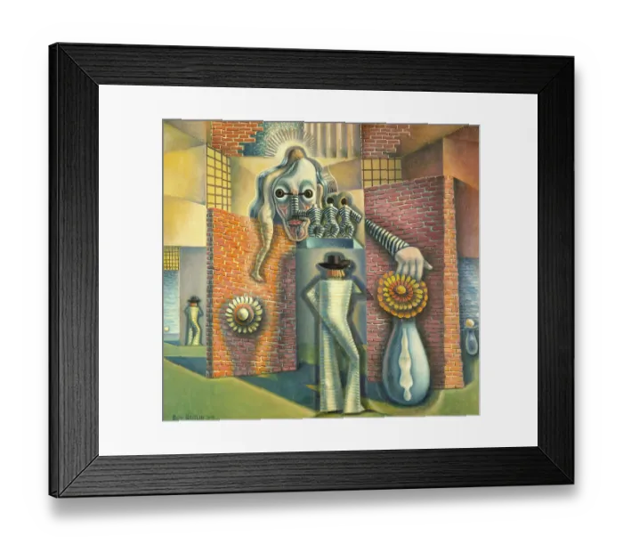 Framed Print : Untitled (Surreal Abstraction) Framed Print : Untitled (Surreal Abstraction)