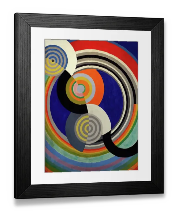 Framed Print : Rythme N°2 Framed Print : Rythme N°2