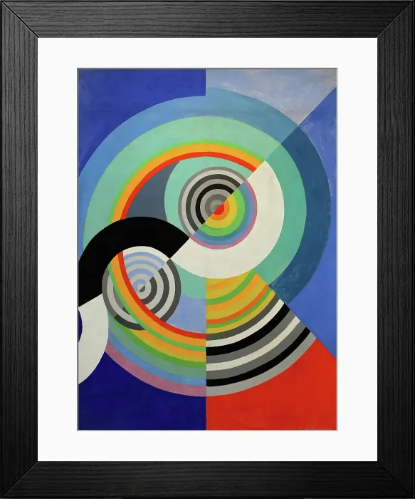 Framed Print : Rythme N°3 Framed Print : Rythme N°3