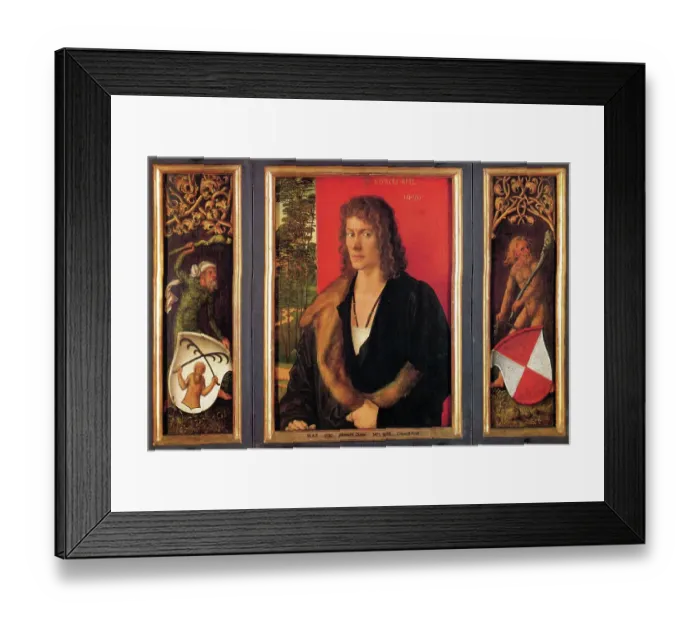 Framed Print : Durer's Portrait Of Oswald Krell